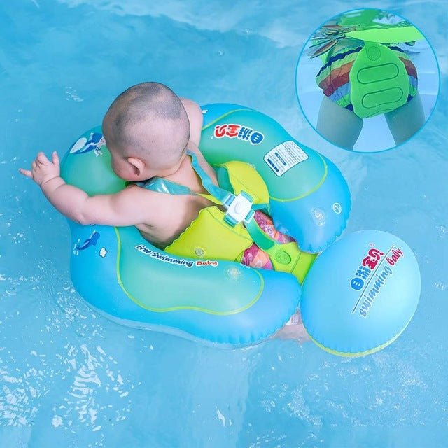 New Baby Swim Ring Inflatable Infant Armpit Floating Kids Swimming Pool Accessories Circle Bathing Inflatable Double Raft Rings