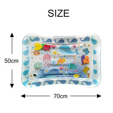Load image into Gallery viewer, Inflatable Infants Tummy Time Activity Mat Baby Play Water Mat Toys for Kids Mat Summer Swimming Beach Pool Game Baby Gyms Mat